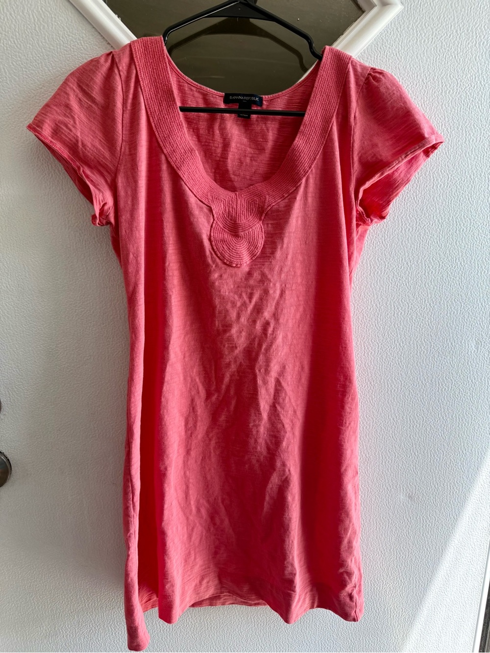Vintage Banana Republic Coral Cotton Dress